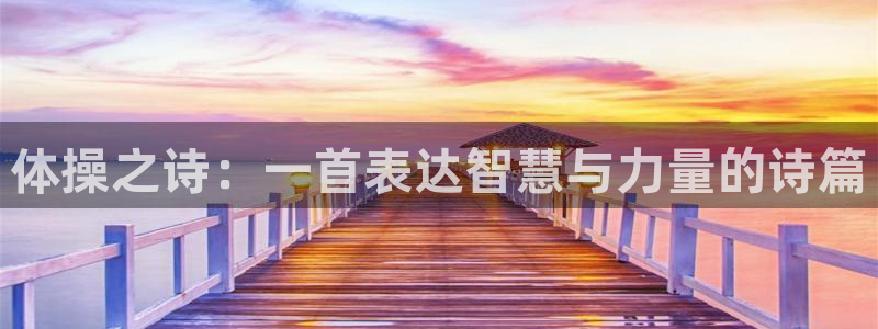 哈哈体育十年：体操之诗：一首表达智慧与力量的诗篇